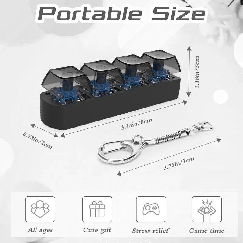 4Keys Finger Button Anti-stress Toys