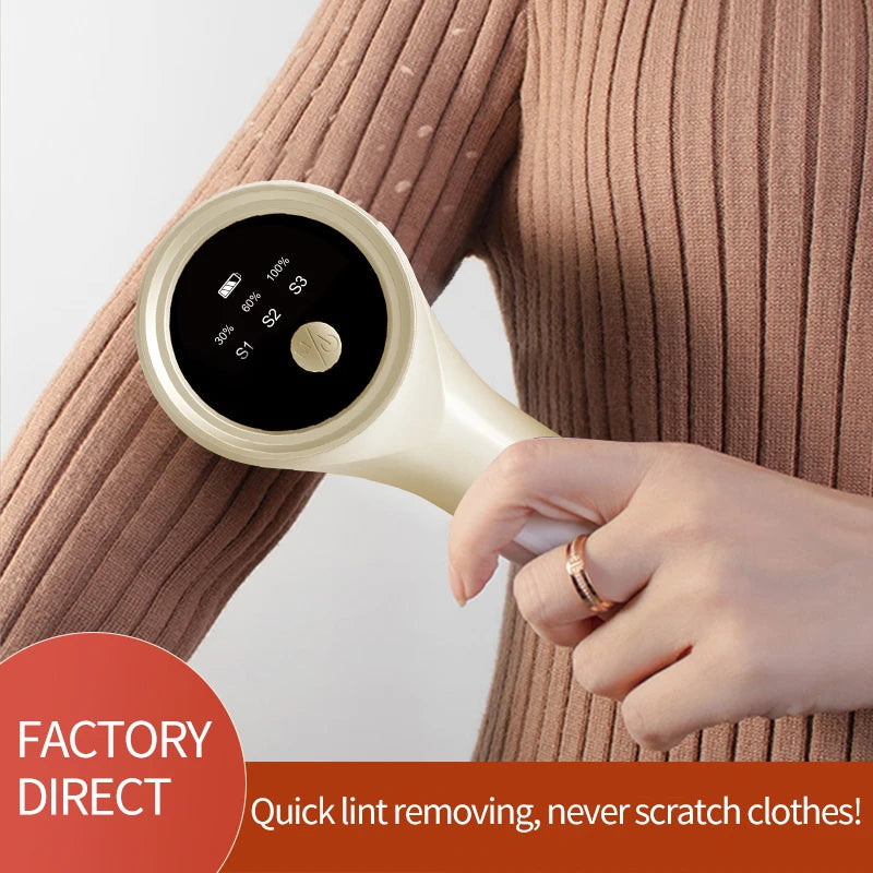 Lint Remover for Clothing Electric Pellet Fluff Remover Rechargeable
