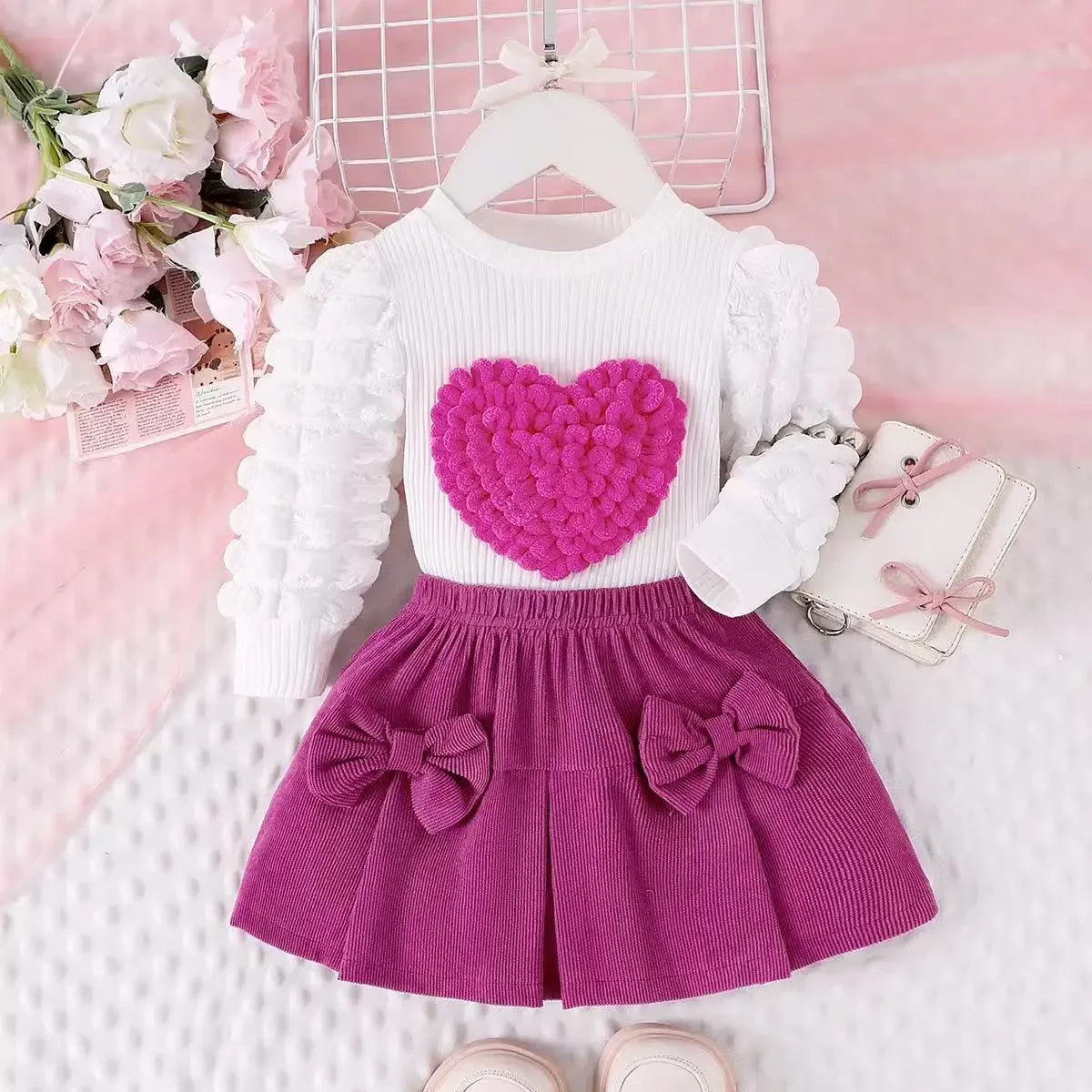 Girls' New Two Piece Set