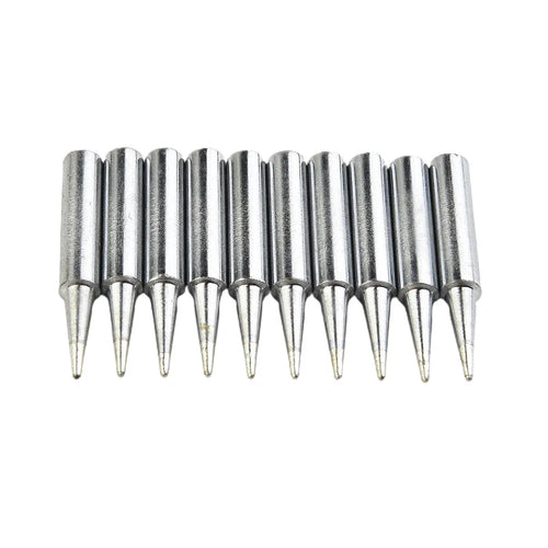 10pcs Solder Iron Tips Set Welding Equipment Accessories Lead-free Pure Copper 900M-T-B For Soldering Station High Quality
