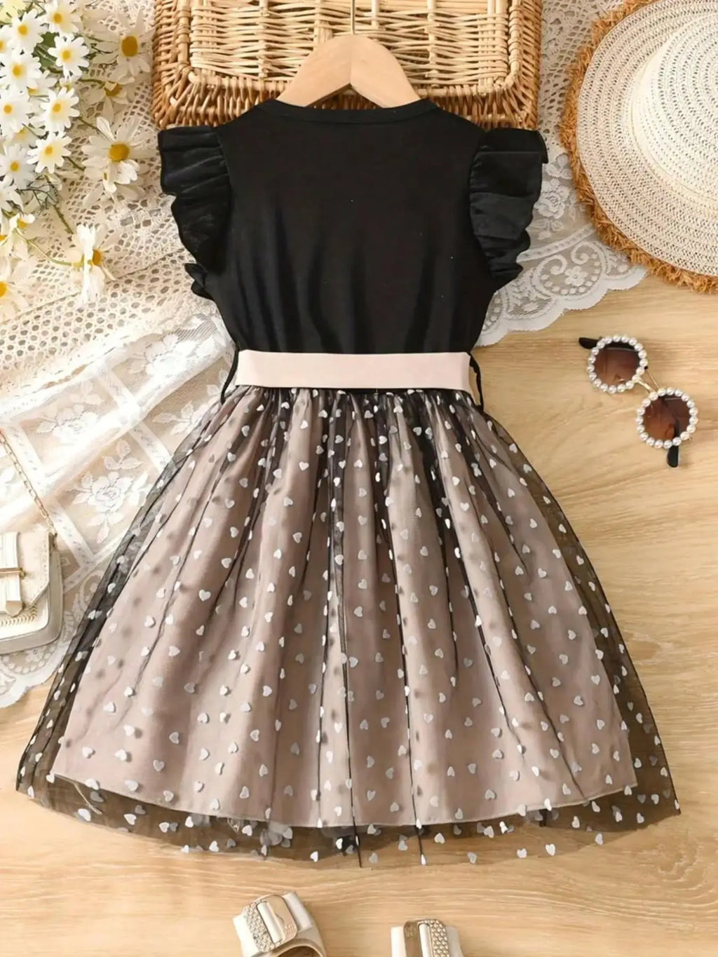 Casual and elegant summer short for princess