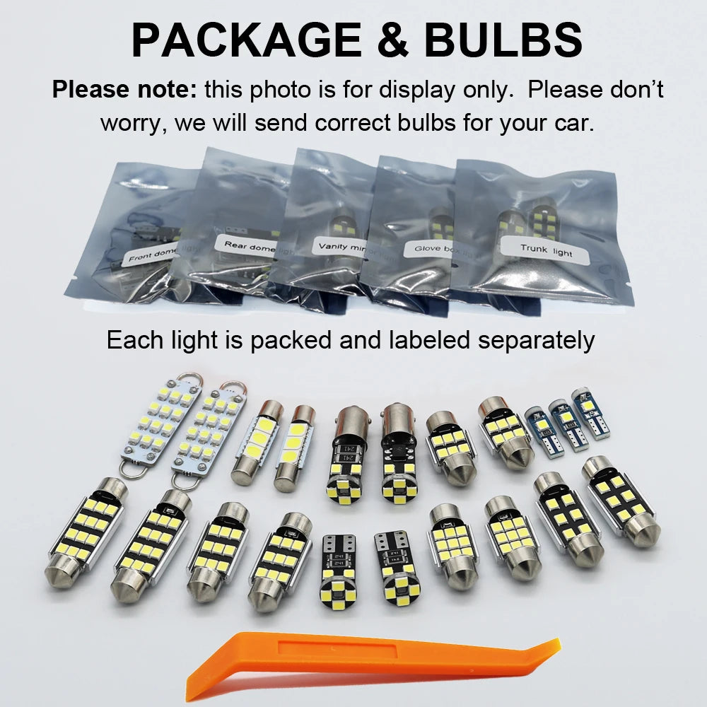 12Pcs For Suzuki 1999 2000 2001 2002 2003 2004 2005 LED Bulb