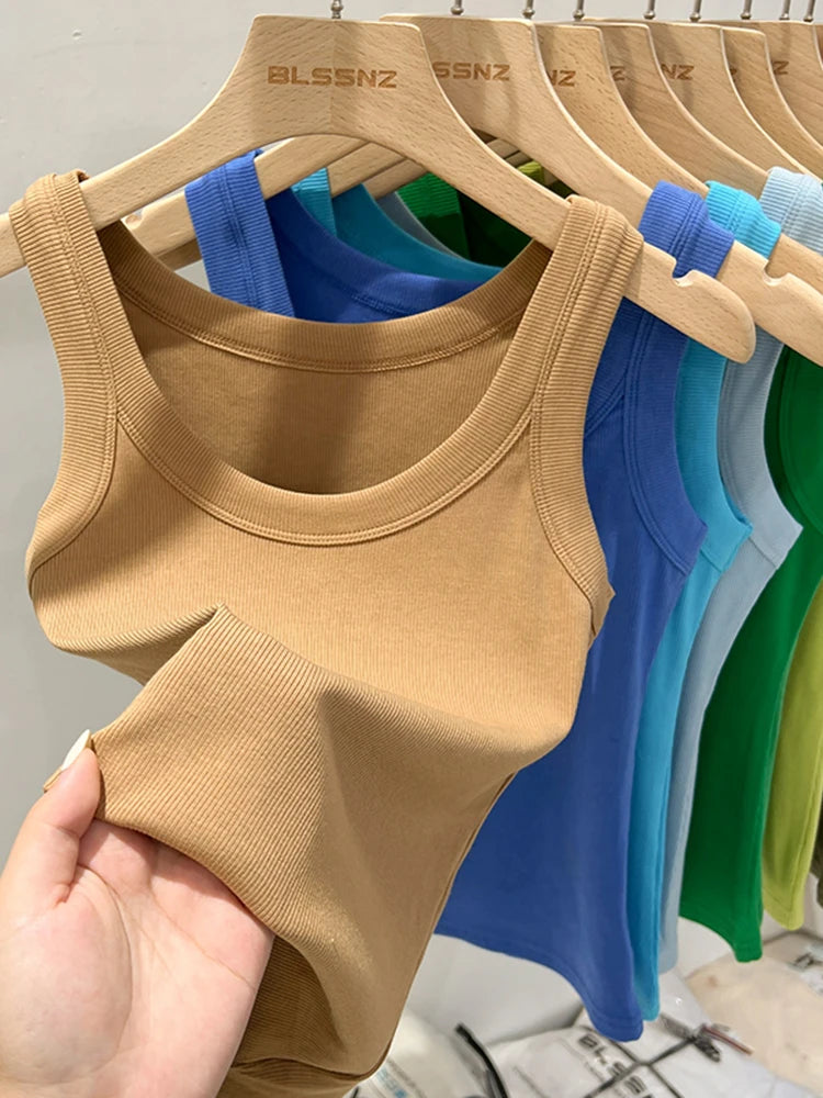 zjaiss Women Solid Round Neck Ribbed