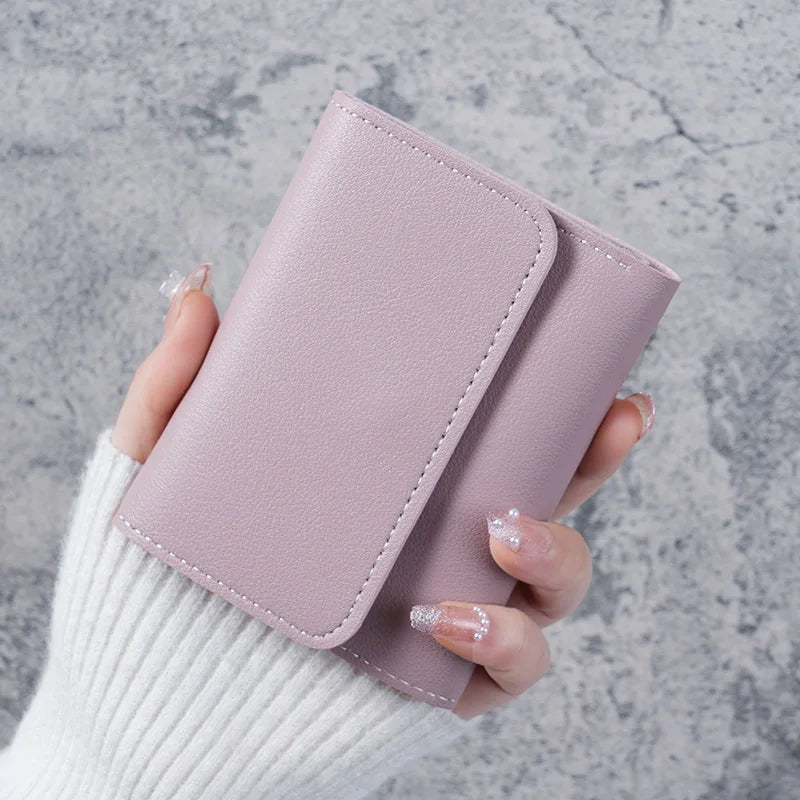Simple And Short Lady Purse
