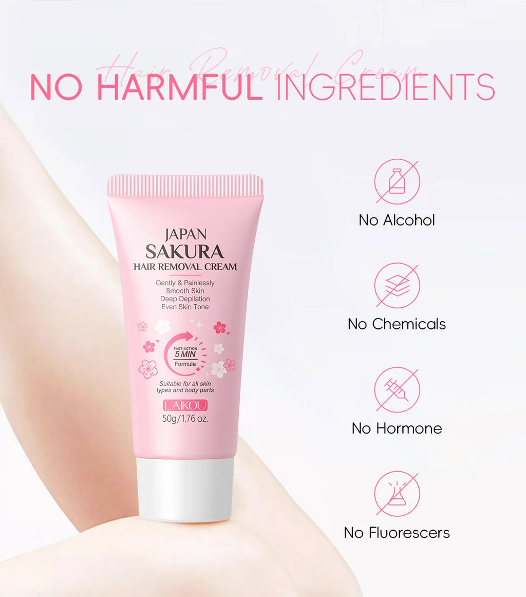 Sakura Hair Removal of Arm Armpit Legs,for Men Woman