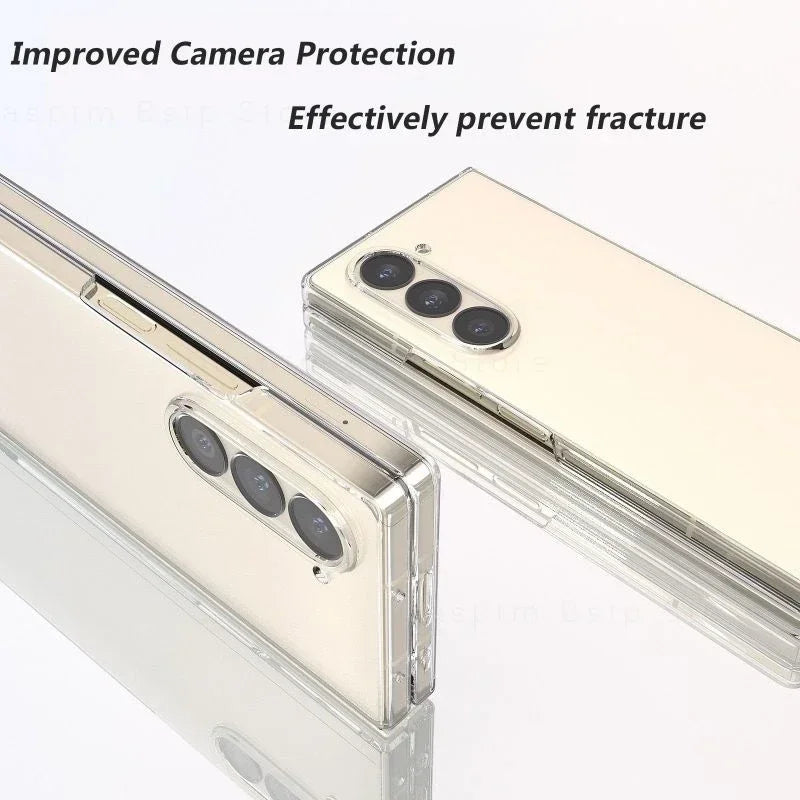 Samsung Galaxy Transparent Case Front Back Protective Cover