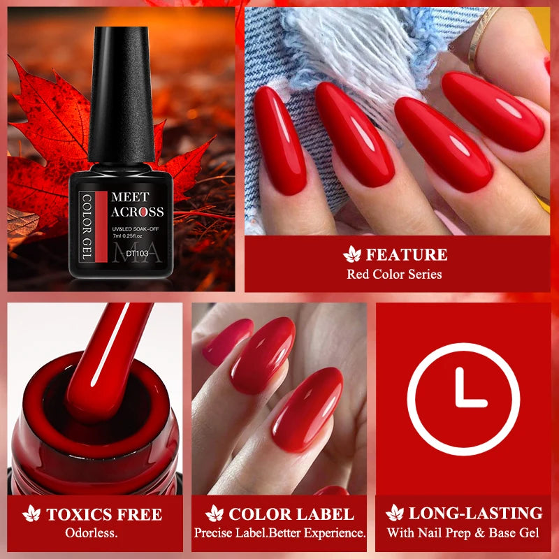 Red Gel Nail Polish