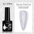 LILYCUTE Nude Crystal Rubber Base Gel Nail Polish
