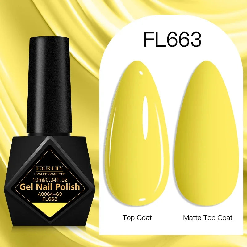 10ml Gel Nail Polish 162 Colors