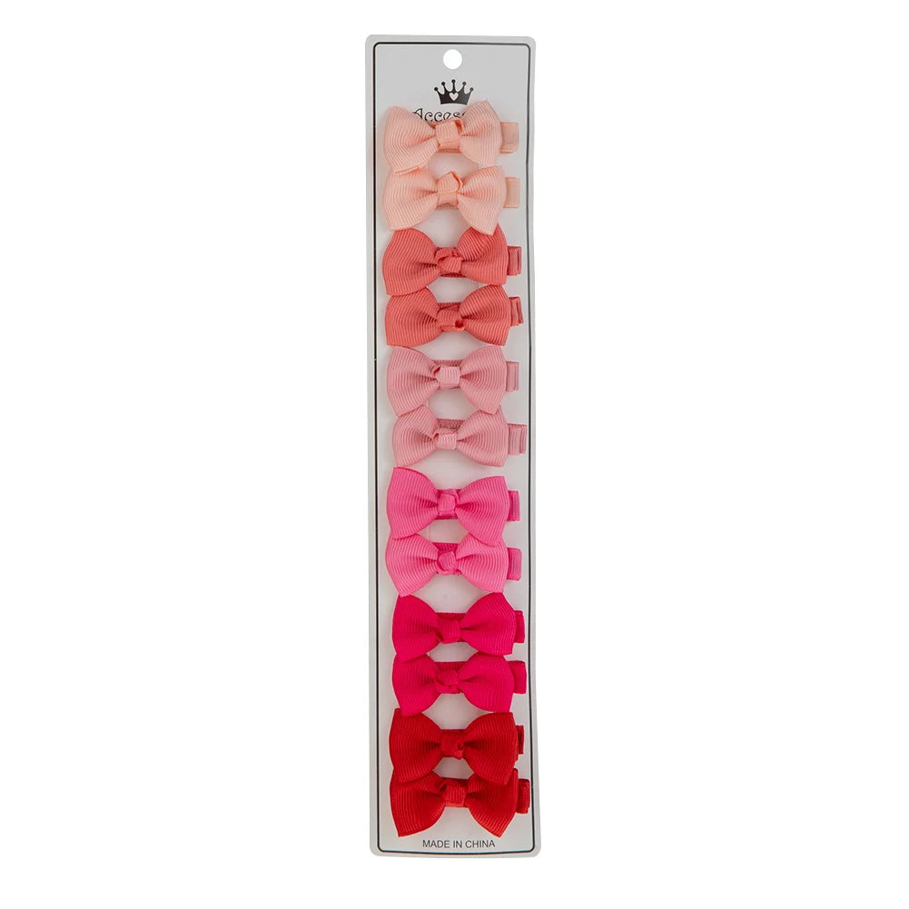 12Pcs/Lot 4.5cm Kids Hair Clips
