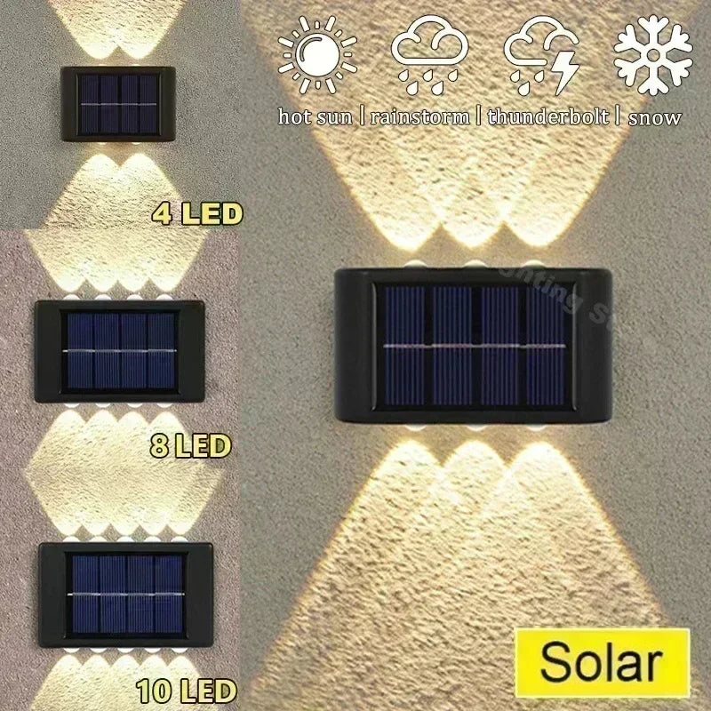 Solar Wall Lamp for Outdoor