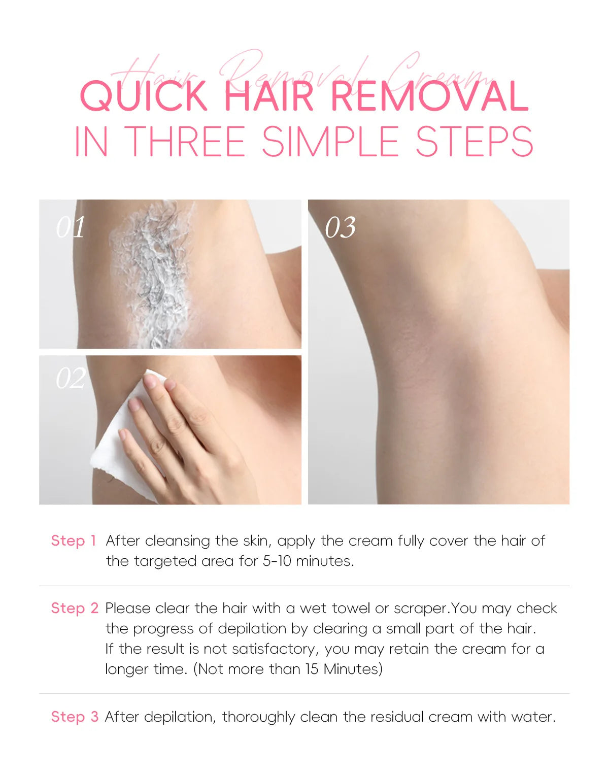 Sakura Hair Removal of Arm Armpit Legs,for Men Woman
