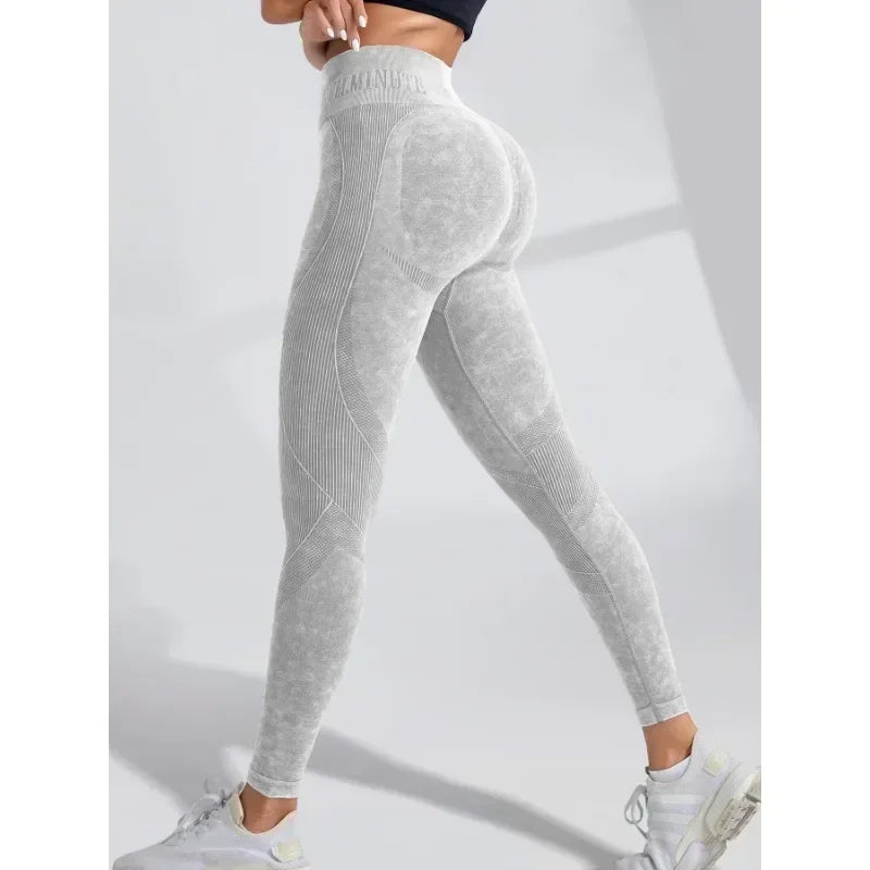 Women Seamless Gym High Waist Yoga Leggings