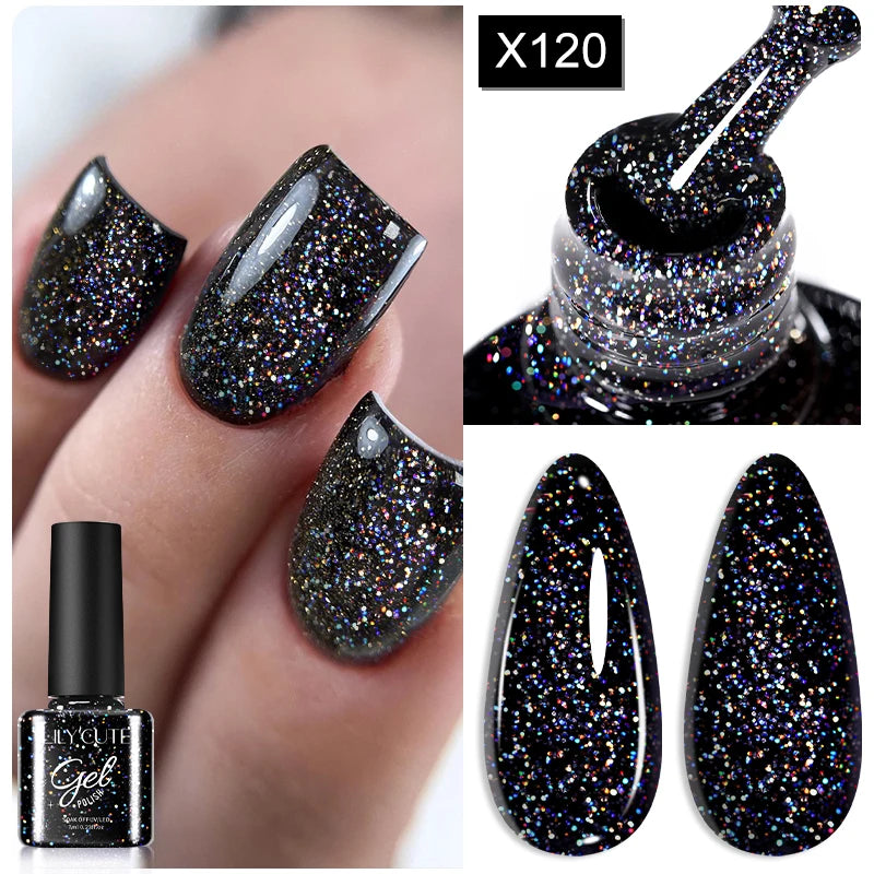 Brown Red Purple Nail Gel Polish Coffee Color Series
