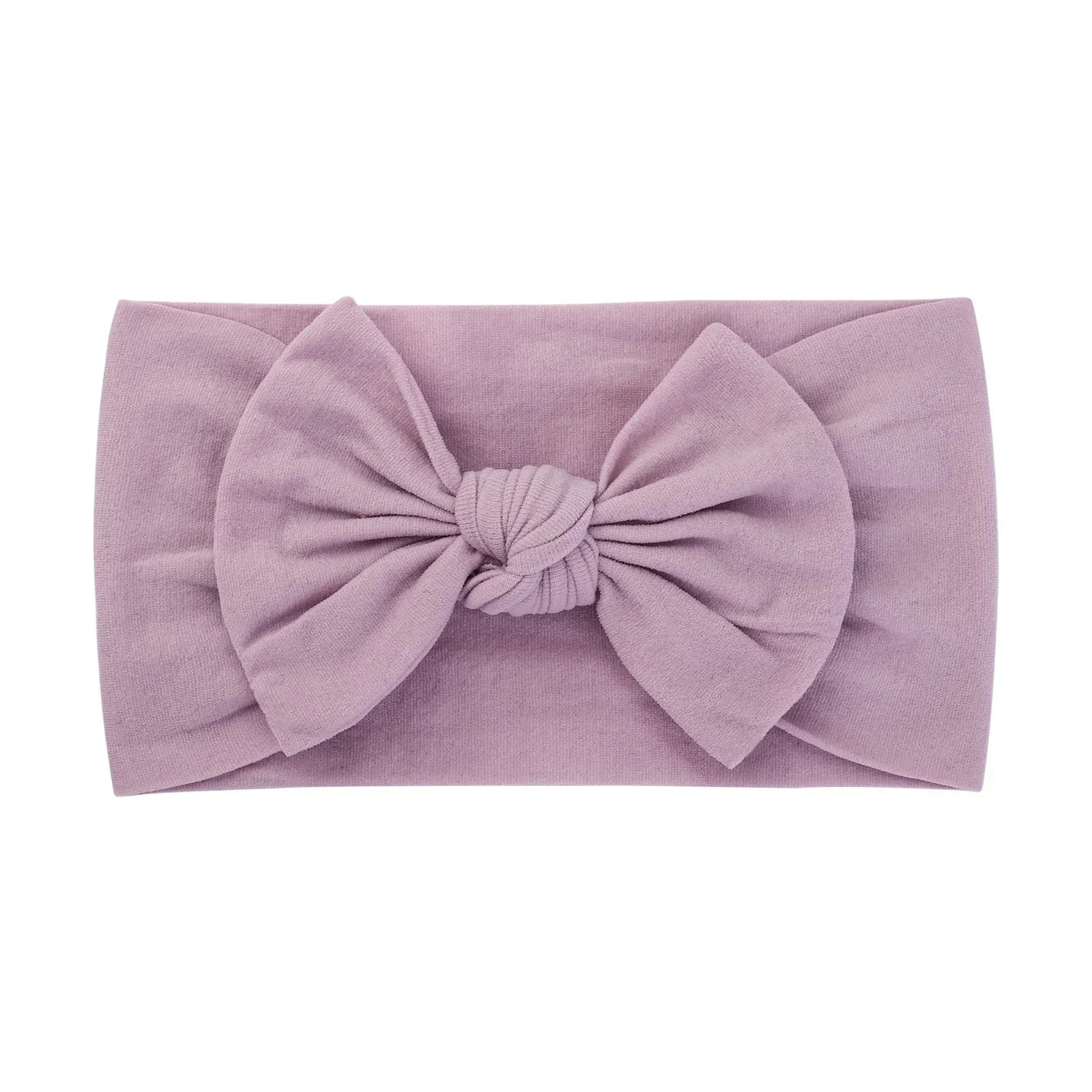 1Pc Baby Nylon Headscarf Astique Suitable Newborn Girl Flower Handmade Headband Elastic Hairband Turban Toddler Hair Accessories