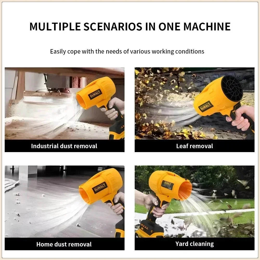 18V Electric Turbo Blowers Car Dryer Handheld Dust Blowing Use Car and Home Daily Household