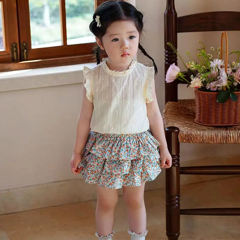 2PCS Girls' Suit Summer 2026