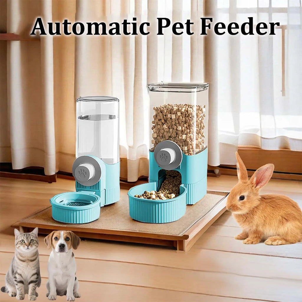 Hanging Automatic Pet Food Feeder/Water