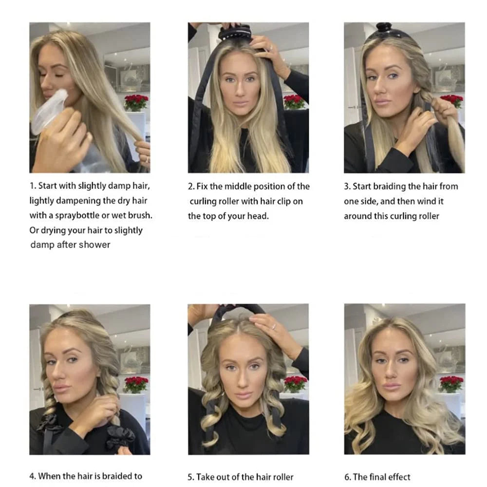 Heatless Curlers Hair Styling Tools