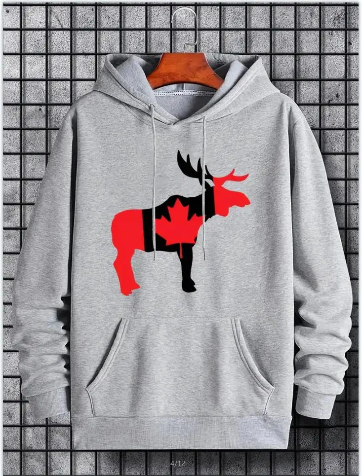 Men’s hoodies with Canada logo design