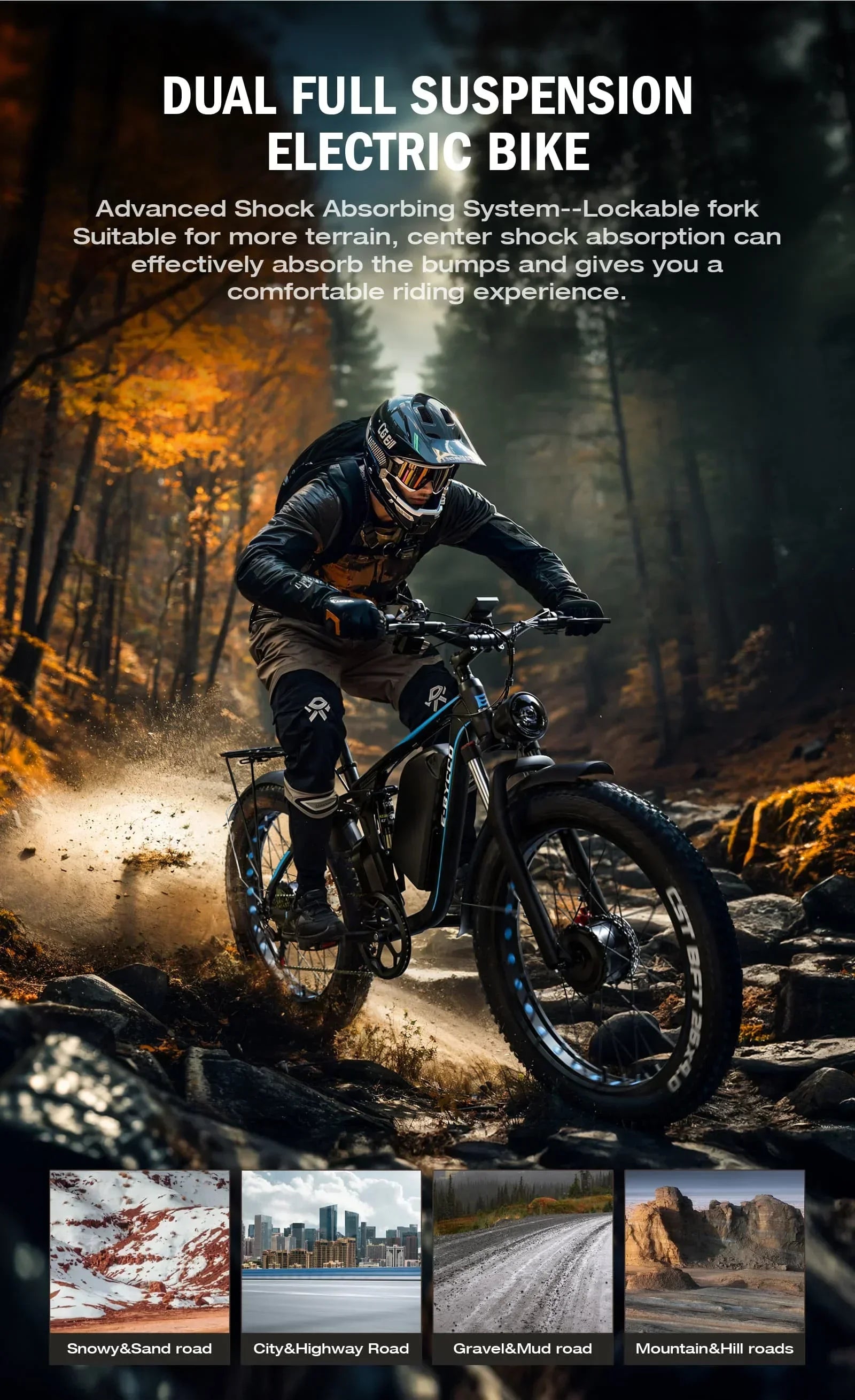 E-BYCCO EB7 Pro E-bike 3000W Dual Motor