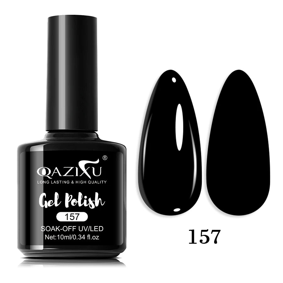 1/6Pcs Grey White Color Nail Gel Polish