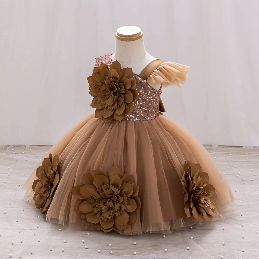 Girls Dresses for Party and Wedding,1-6 Years