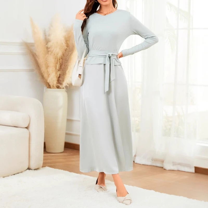 Two Piece Dress,Maxi Dress Female Outfit