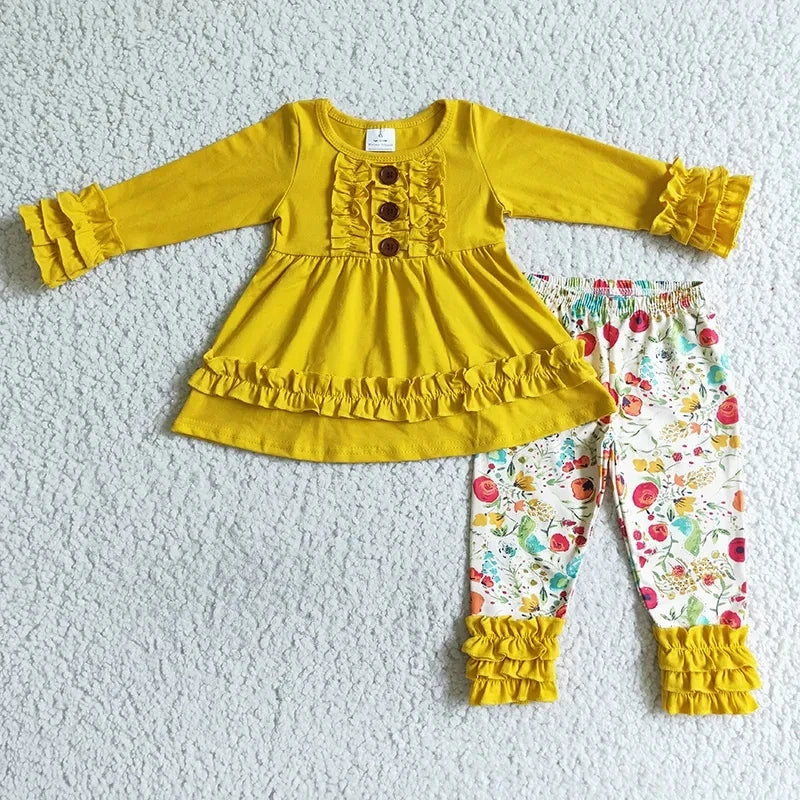 Wholesale Baby Girl Floral Clothing