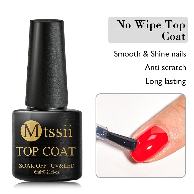 Gold Sliver Reflective Nail Gel Polish