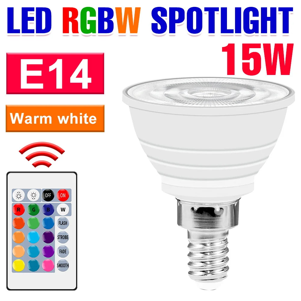 15W RGB LED Bulb