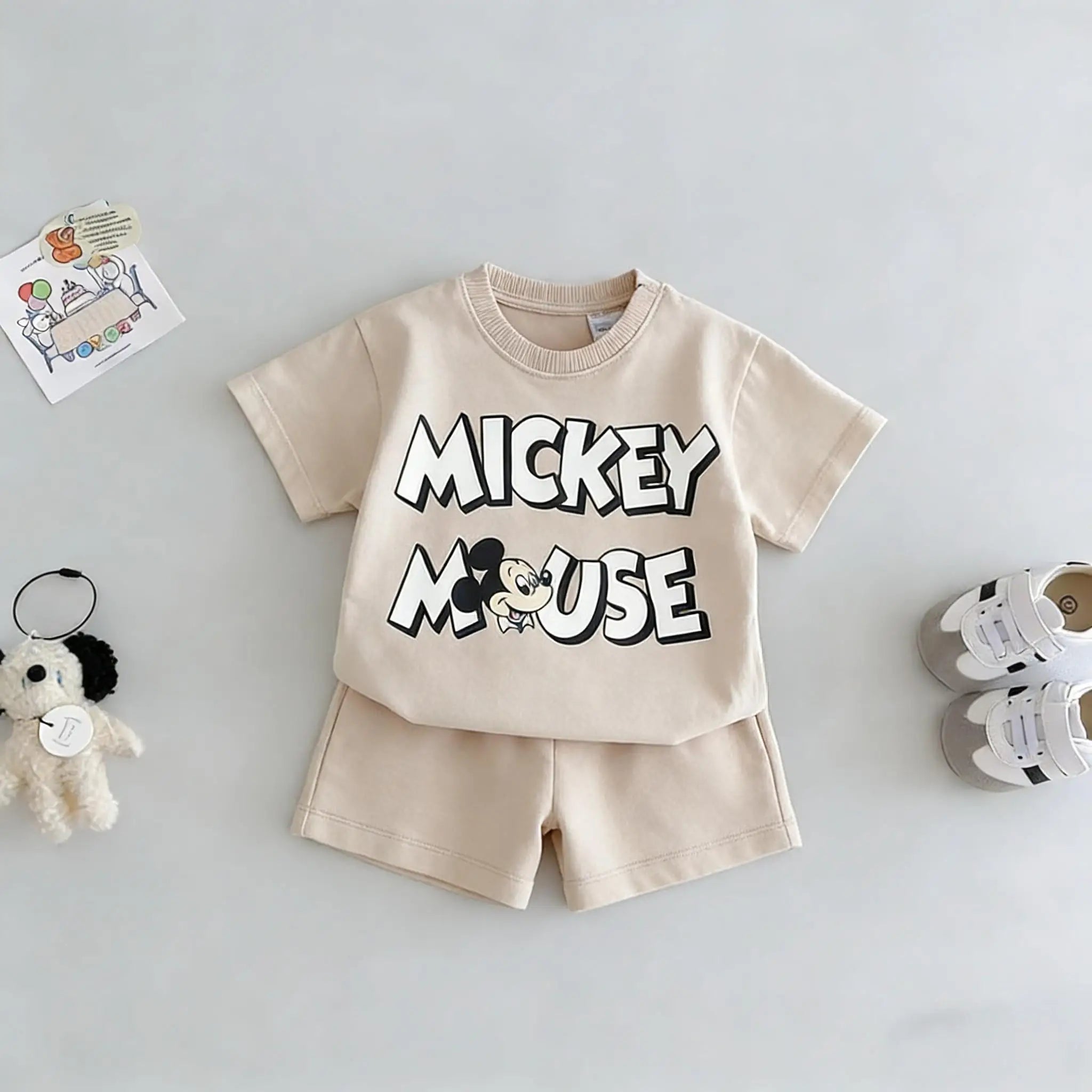 Boys T-shirt + Shorts Casual Outfits