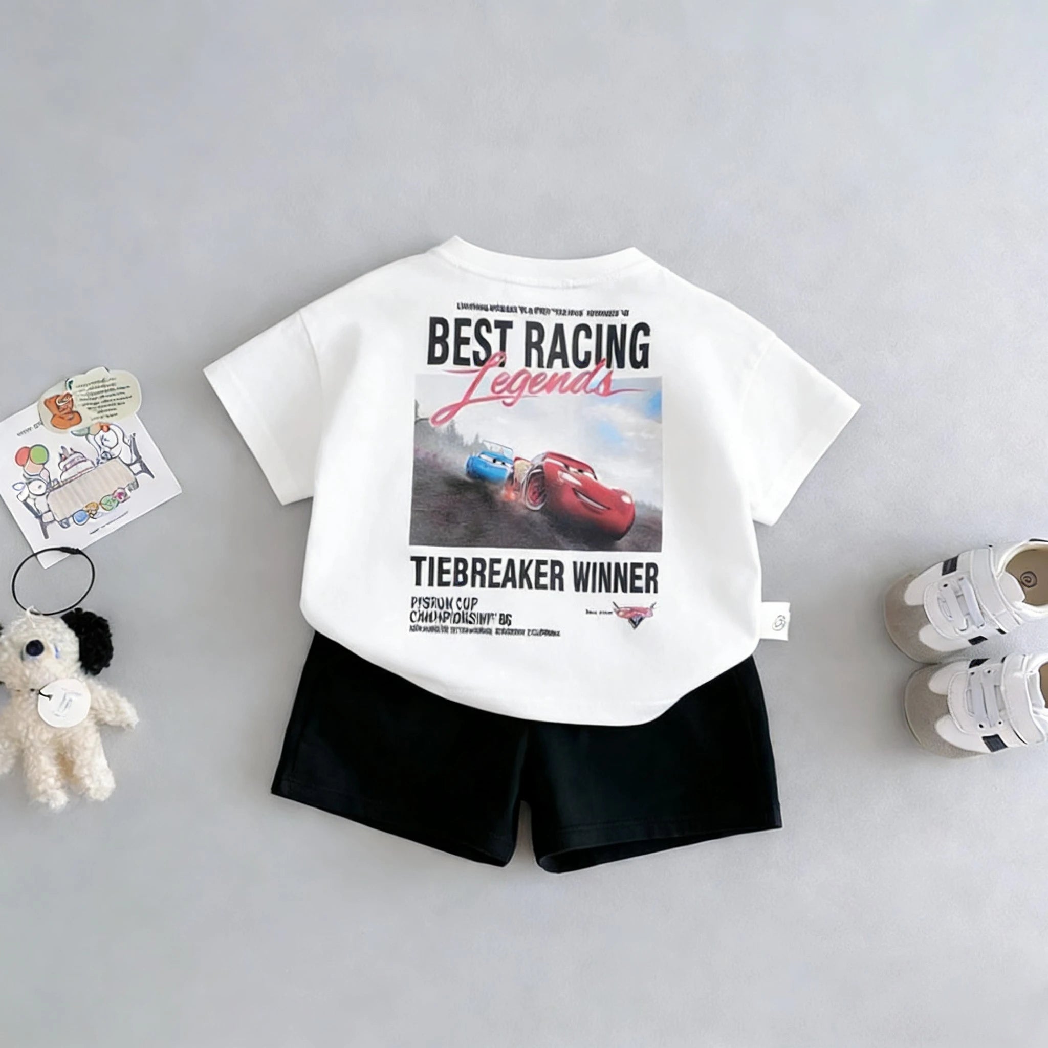 Boys T-shirt + Shorts Casual Outfits