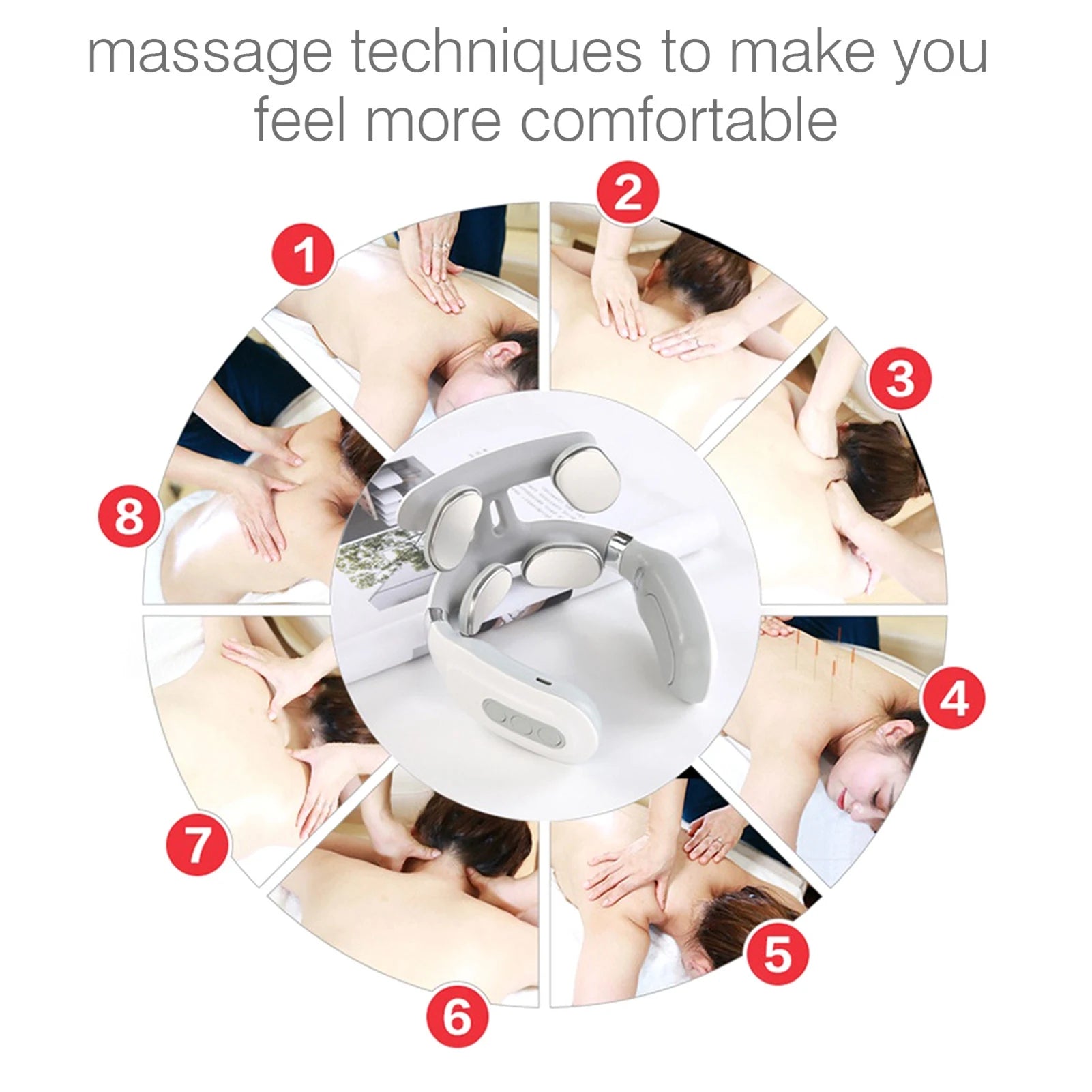 Neck Massage Machine fourHead And Neck Protection