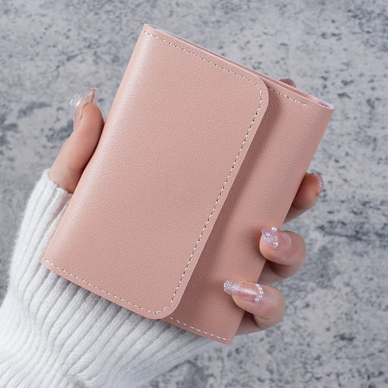 Simple And Short Lady Purse