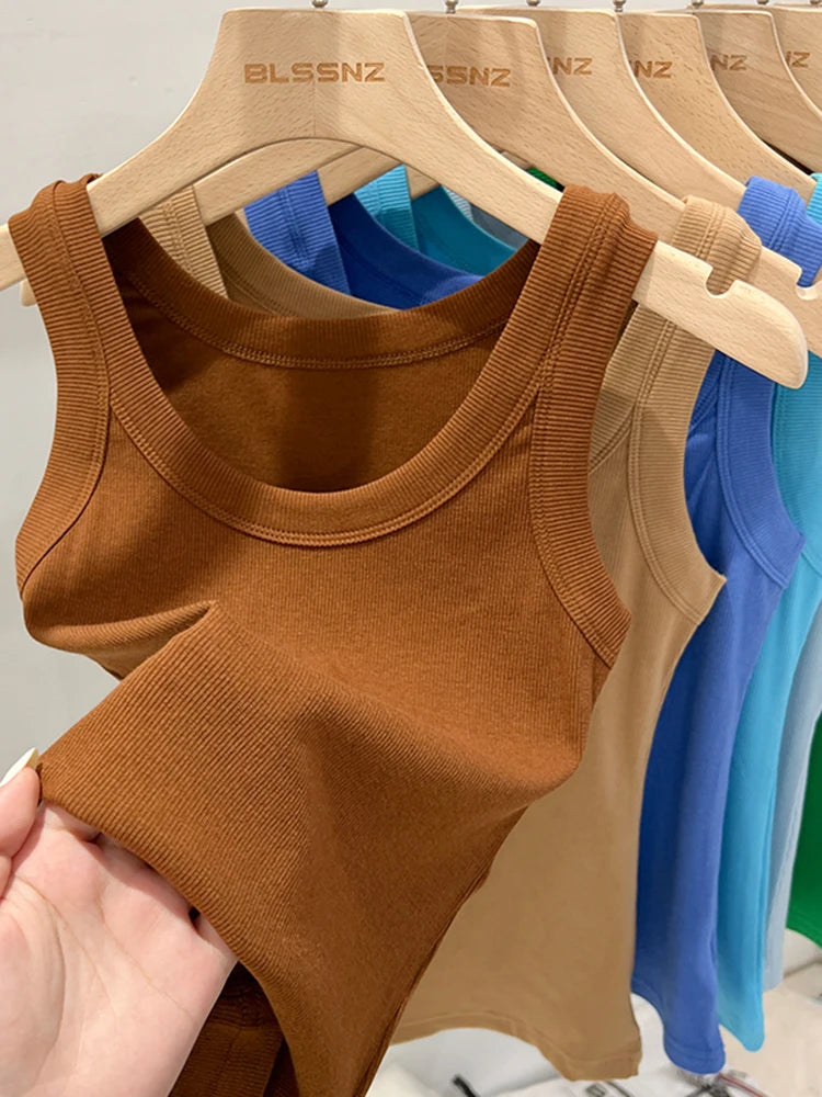 zjaiss Women Solid Round Neck Ribbed