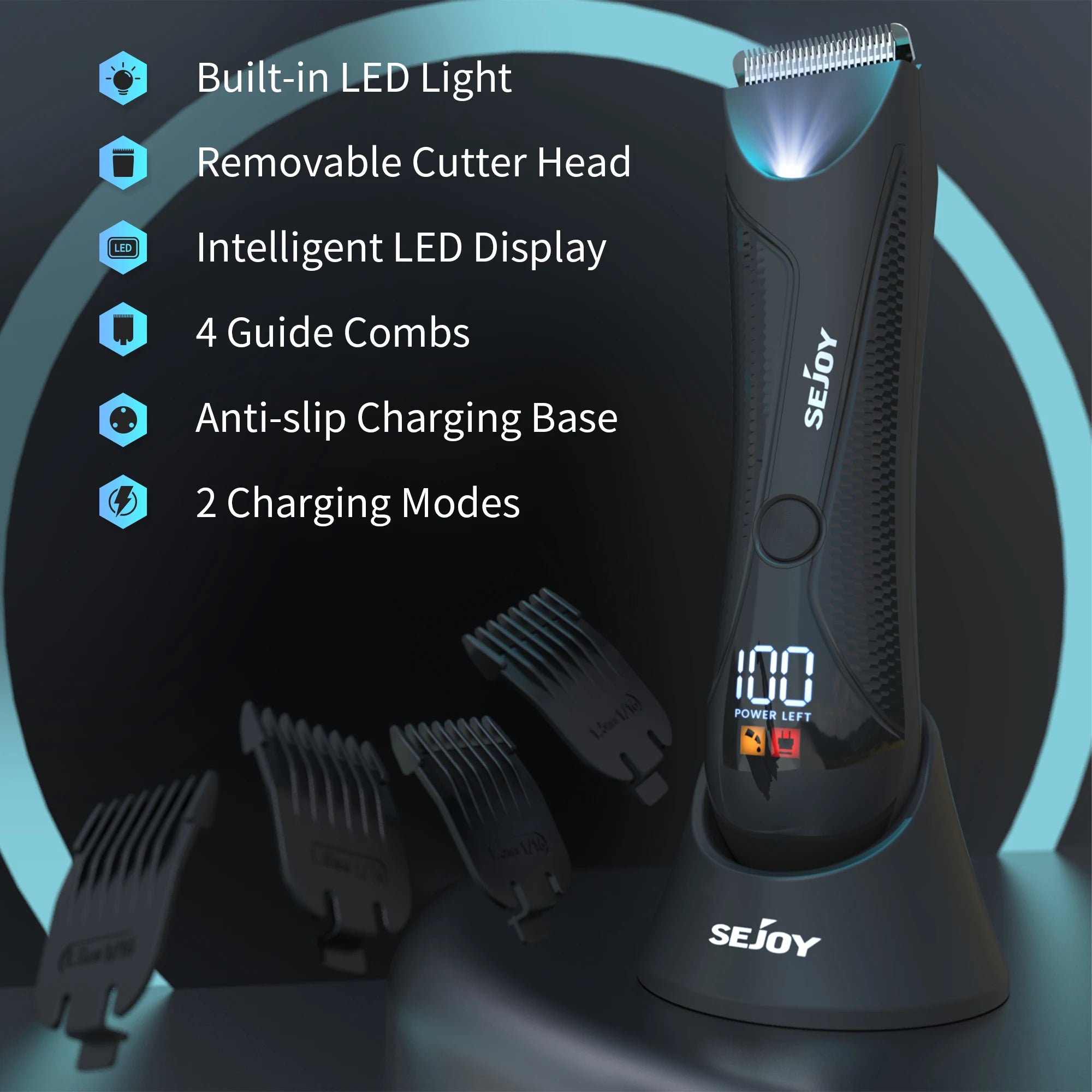Electric Groin Body Hair Trimmer