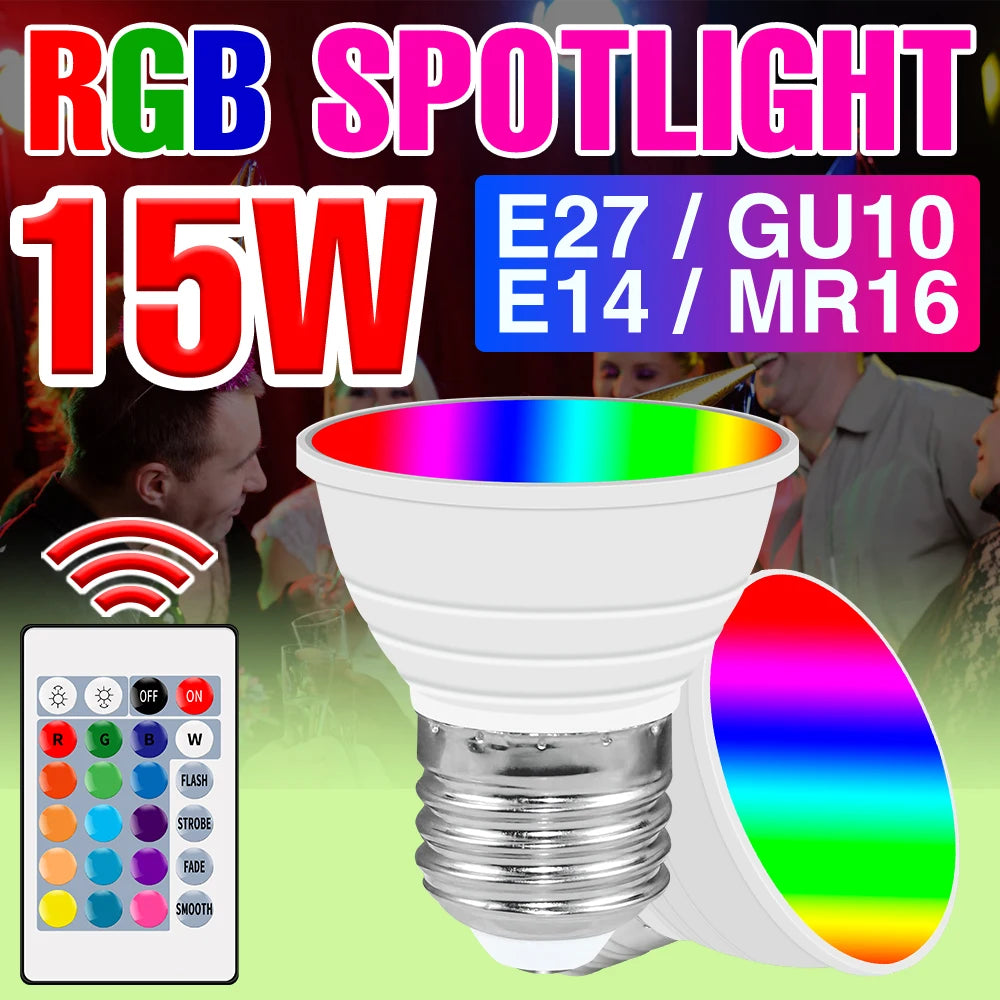 15W RGB LED Bulb