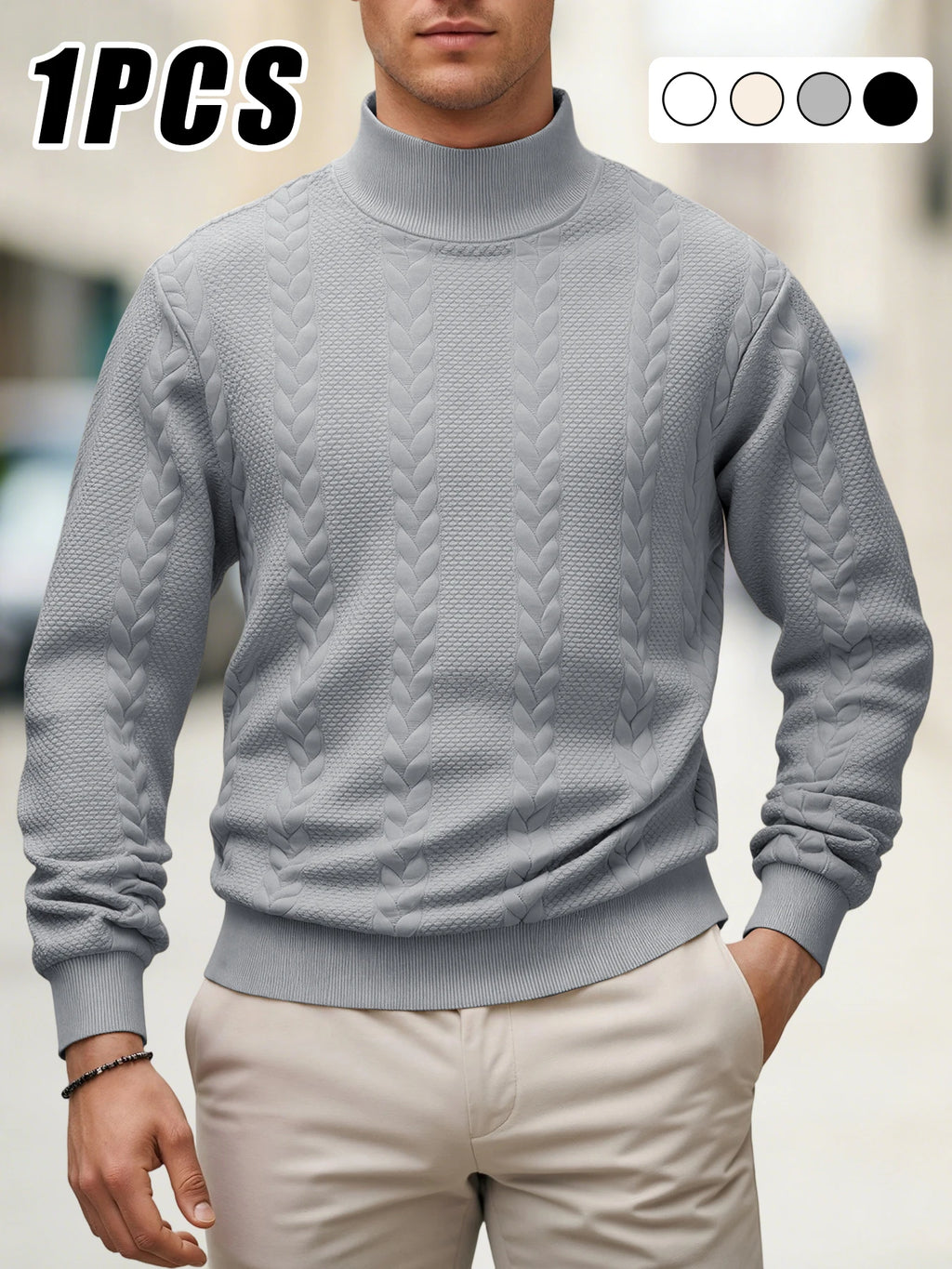 Autumn Winter Thick Knitted Sweater