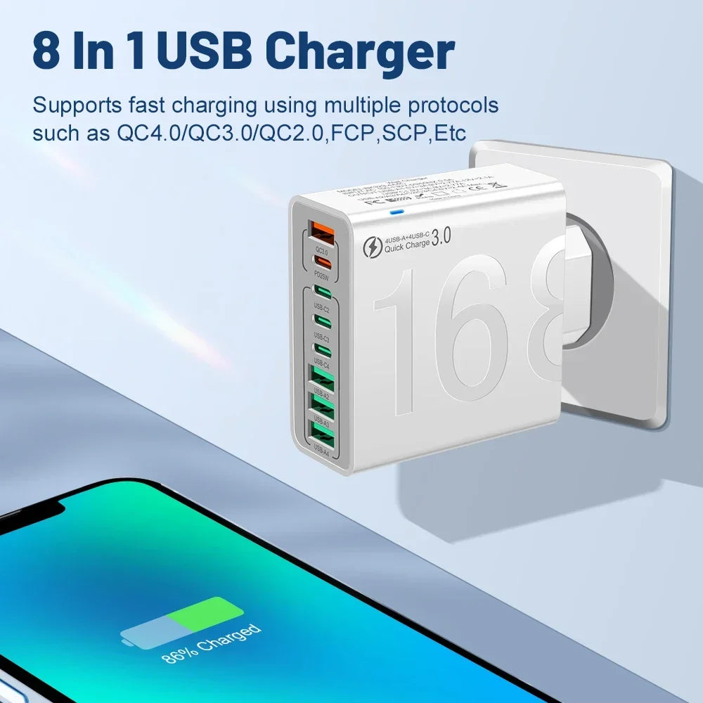 Multiple Ports High Speed Fast Quick Charging