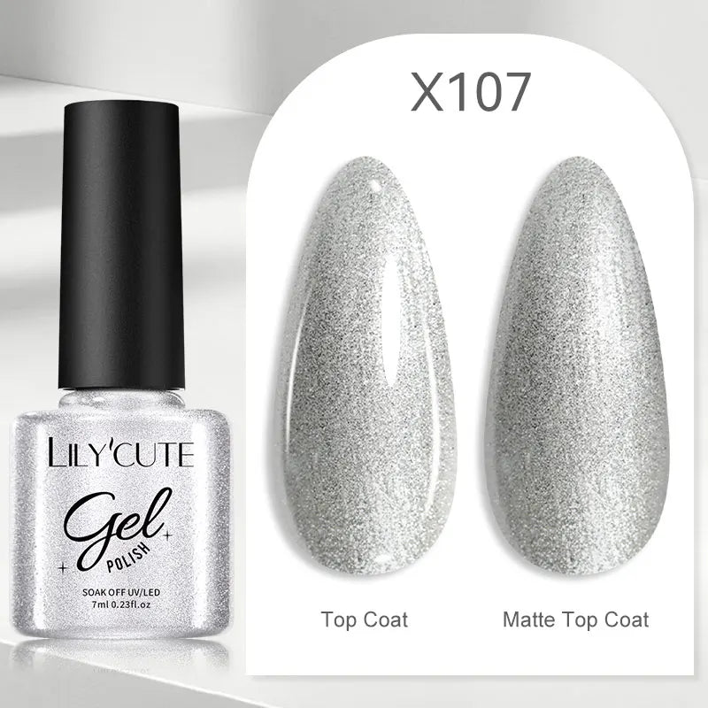 LILYCUTE 7ml Macaron Cream Gel Nail Polish