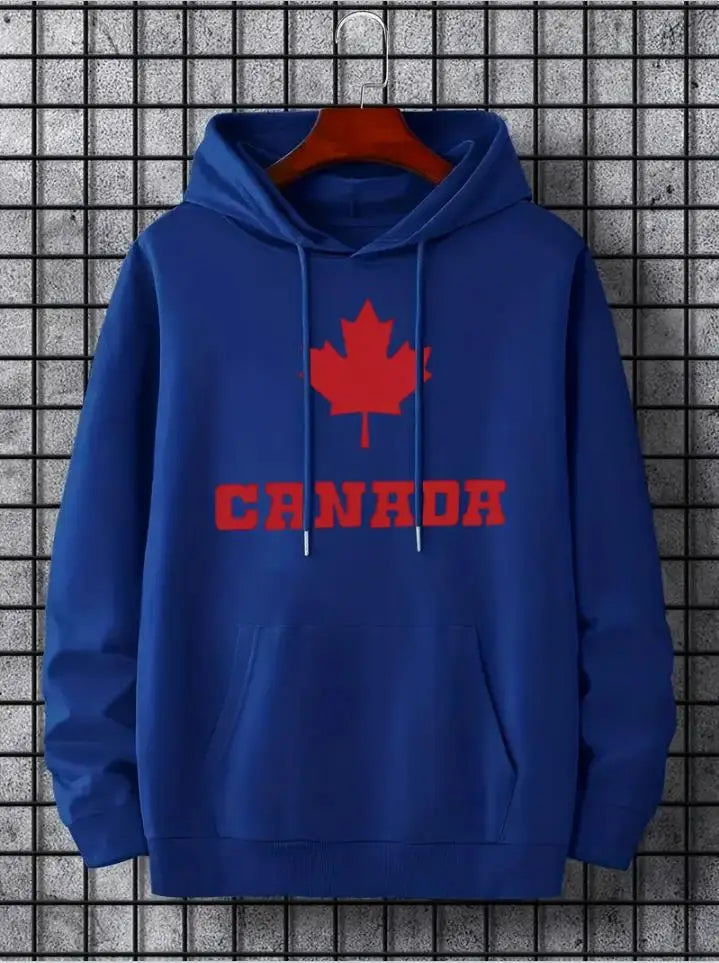 Men’s hoodies with Canada logo design