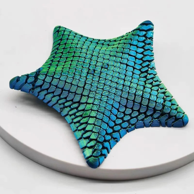 3D Printed Articulated Starfish Stress Relief Toy