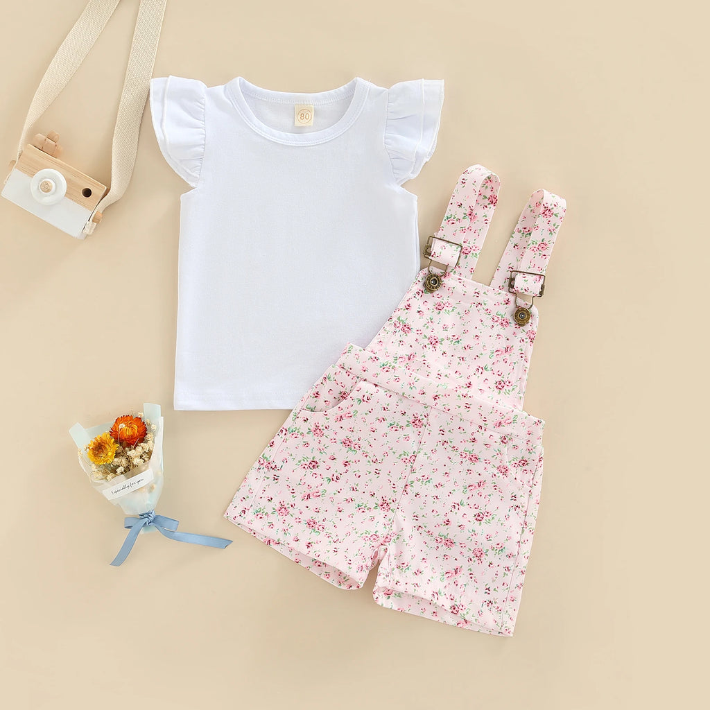 Kids Clothes Girls Summer Outfits Children Clothing Short
