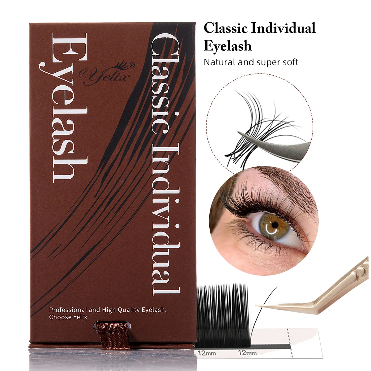 Yelix C/D Curl 0.07 Volume and Classic Lashes