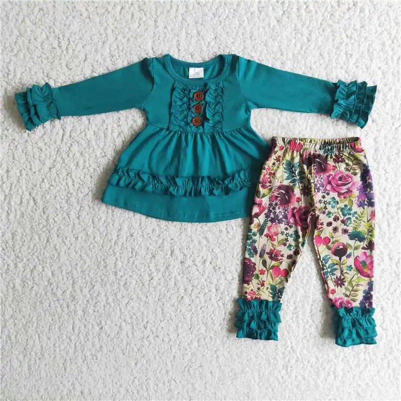 Wholesale Baby Girl Floral Clothing