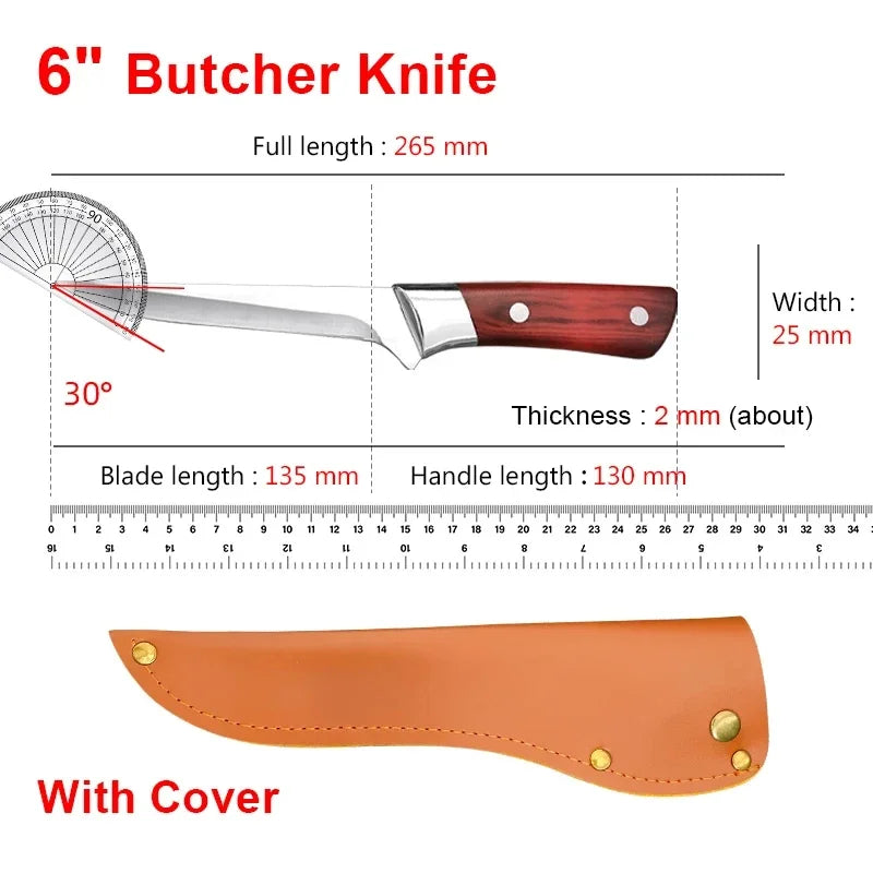 Kitchen Boning Knife stainless steel