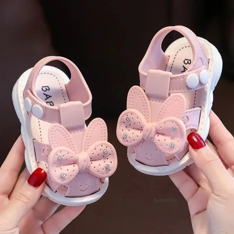 New Summer Outdoor Non-Slip Sandals for baby girls[1-3 year age]