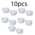 4Pcs Door Stopper Transparen Silicone