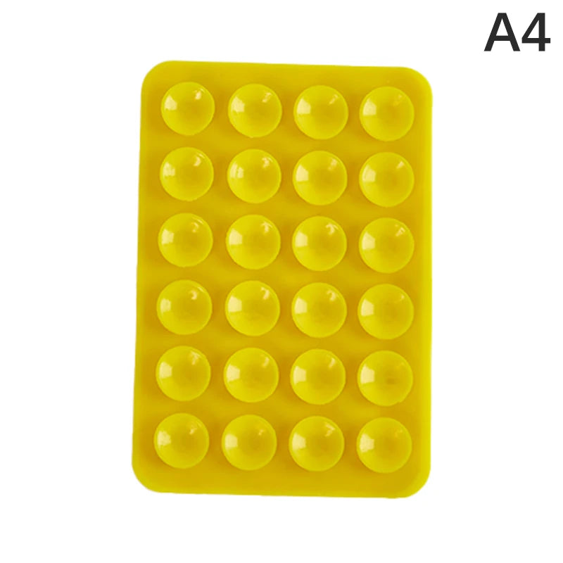 Double Side Silicone Suction Pad For Mobile Phone Fixture